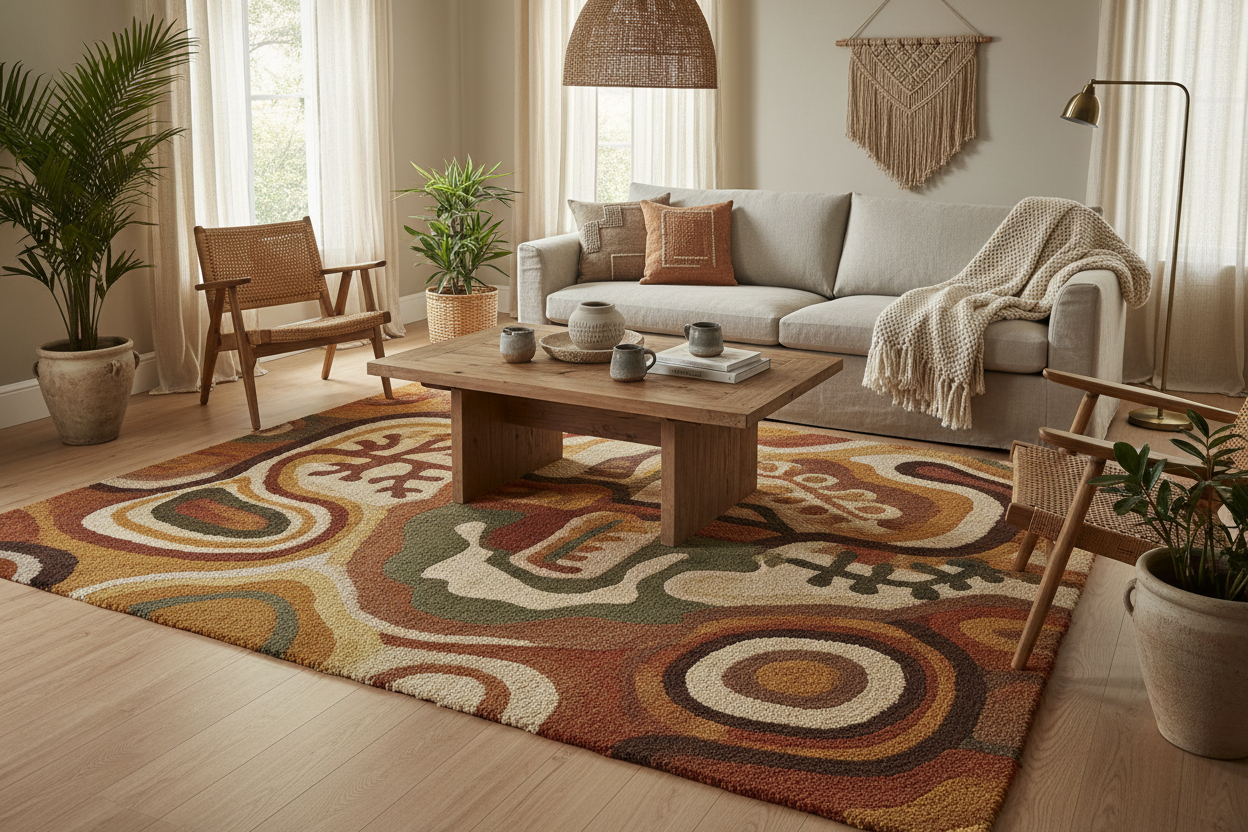 Eco-friendly Handmade Tufted Rug